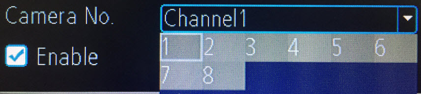 Channel No.